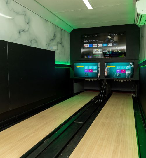 Strike Zone bowling tv images