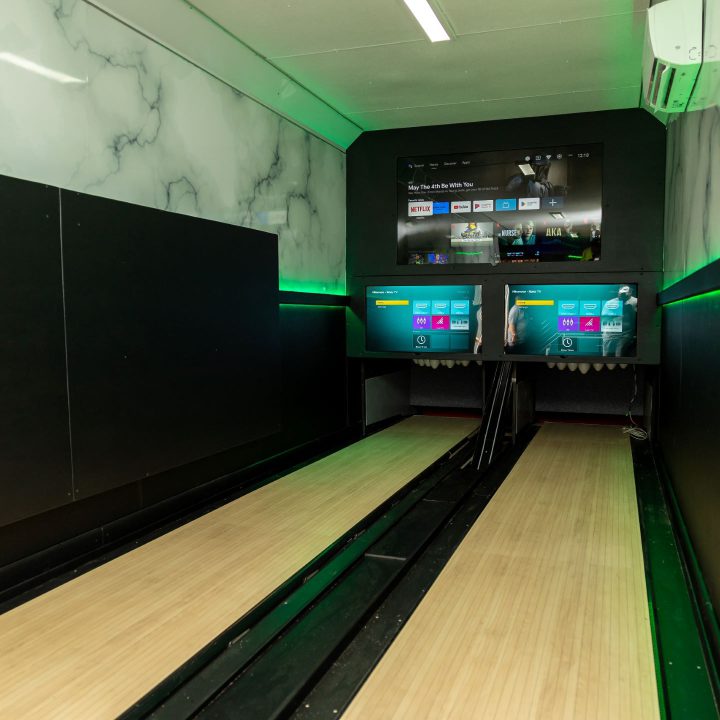 Strike Zone bowling tv images